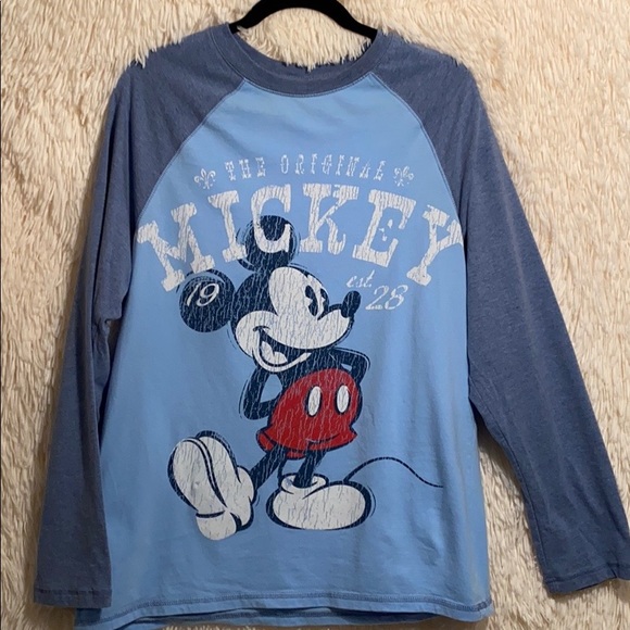 Disney Tops - Women’s Micky Mouse Long Sleeve Size M